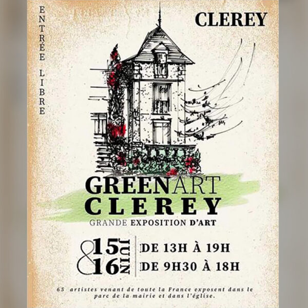 Manifestation d'art, Green Art Clérey.